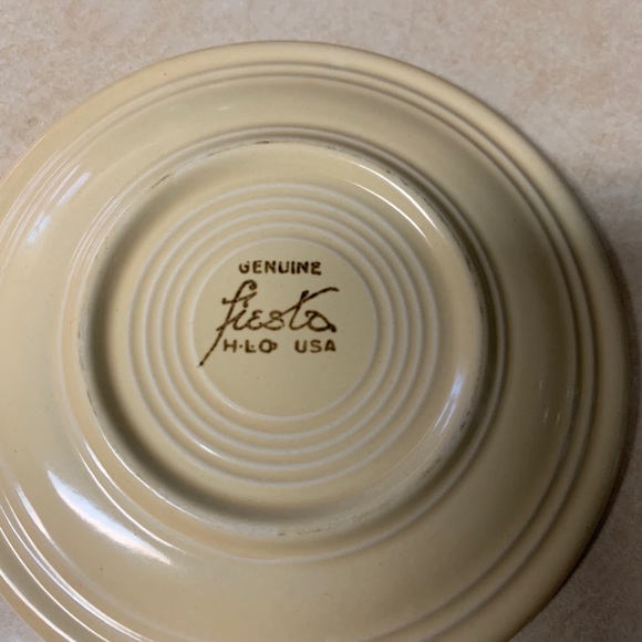 Fiesta Ware Bread Plate - Picture 4 of 5
